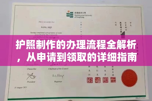 嵩明护照制作的办理流程全解析，从申请到领取的详细指南